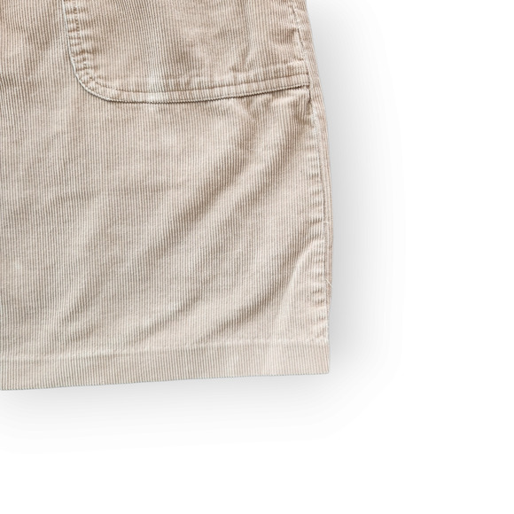 Vintage Y2K Old Navy Tan Corduroy Mini Skirt 12 - Picture 5 of 9